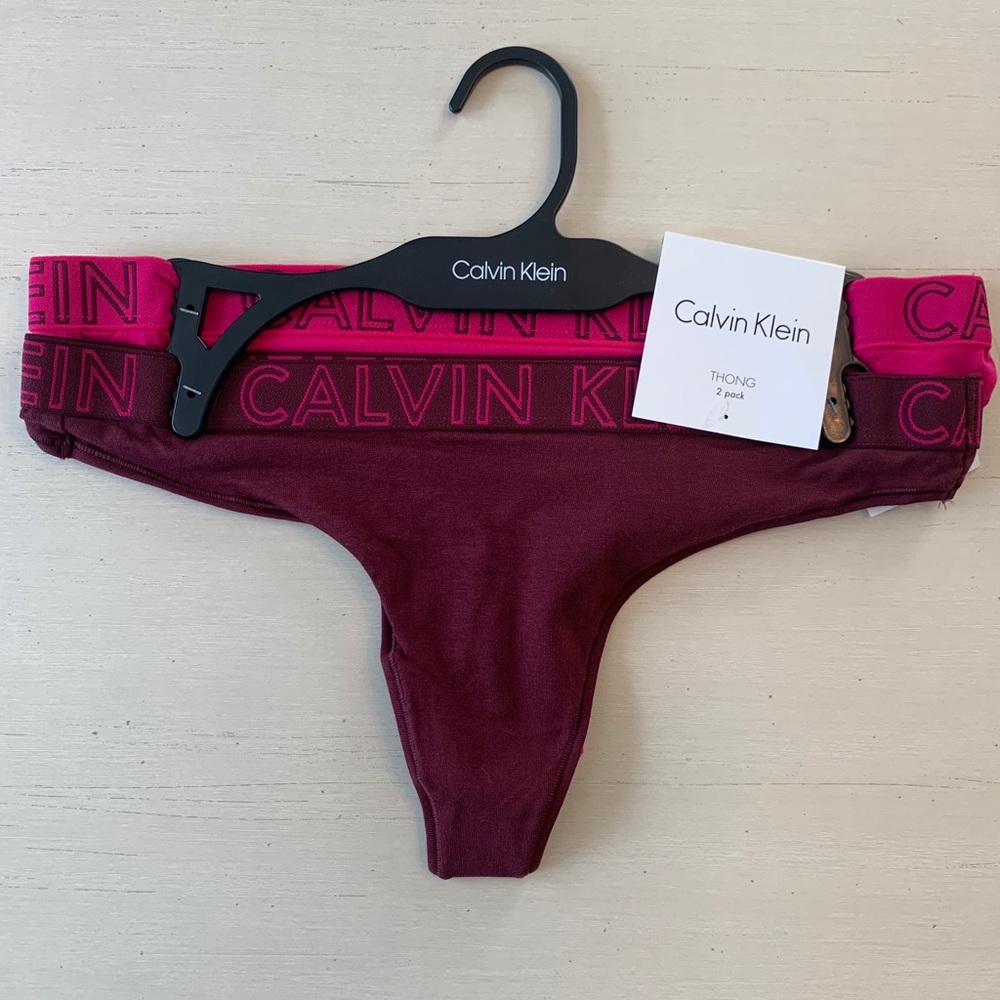 Calvin Klein 2 pack thong underwear